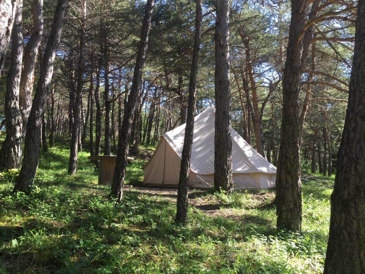 Hotel Camping La Chabannerie Saint-Martin-de-Clelles Exteriér fotografie